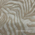 White And Golden Pattern Tc Woven Fabric